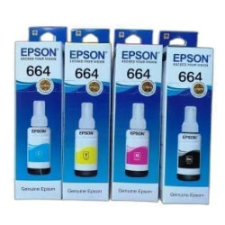 EPSON 664 INK (Magenta, Yellow, Cyan, Black)