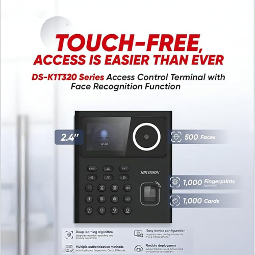 HIKVISION FACE & FINGERPRINT BIOMETRIC