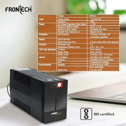 FRONTECH UPS ELECTRA PLUS 600VA/360W